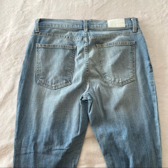 Pistola Audrey Distressed Mid-Rise Skinny Jeans in Tidal Blue - Picture 7 of 9